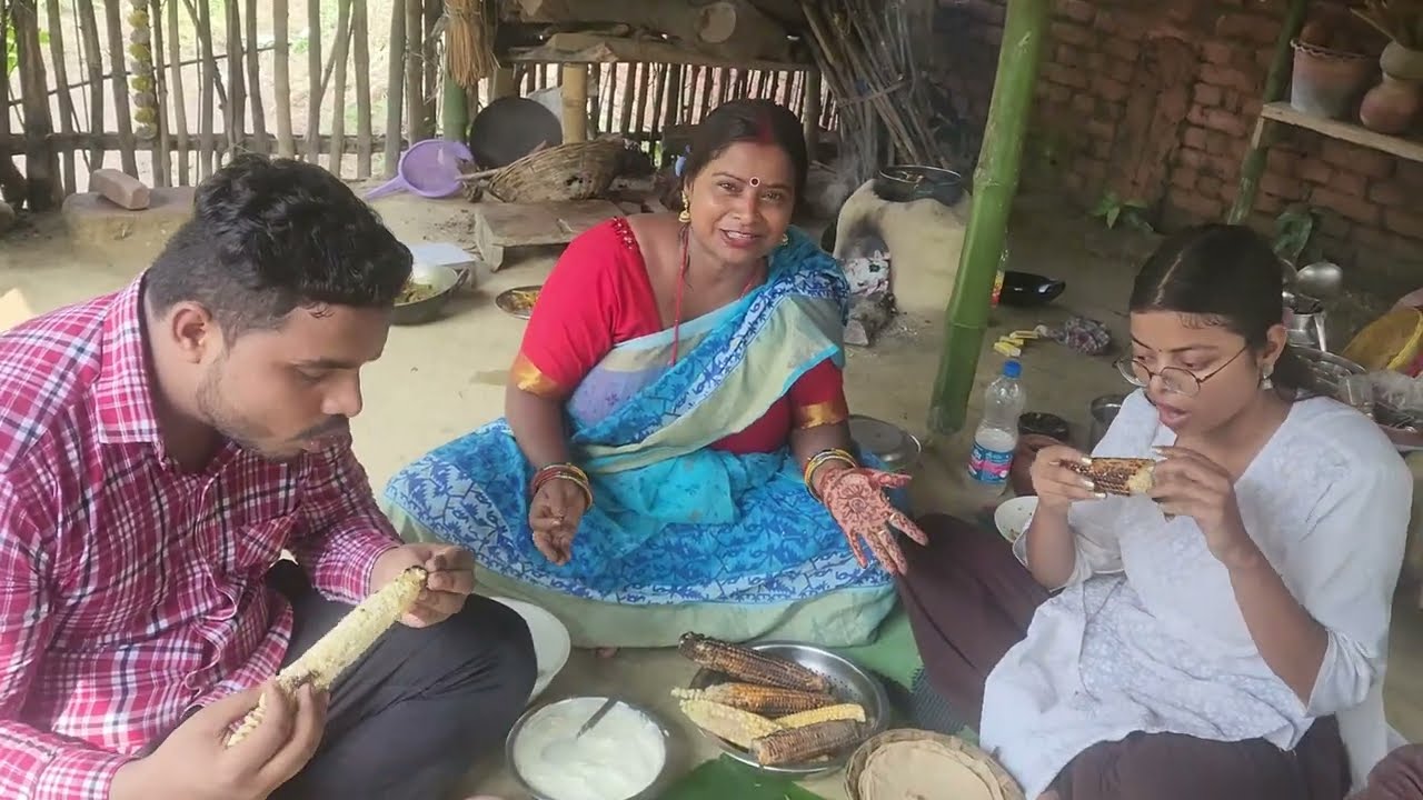 रिमझिम रिमझिम बारिश हो रही है आज अपने खेत घुमाऊंगी