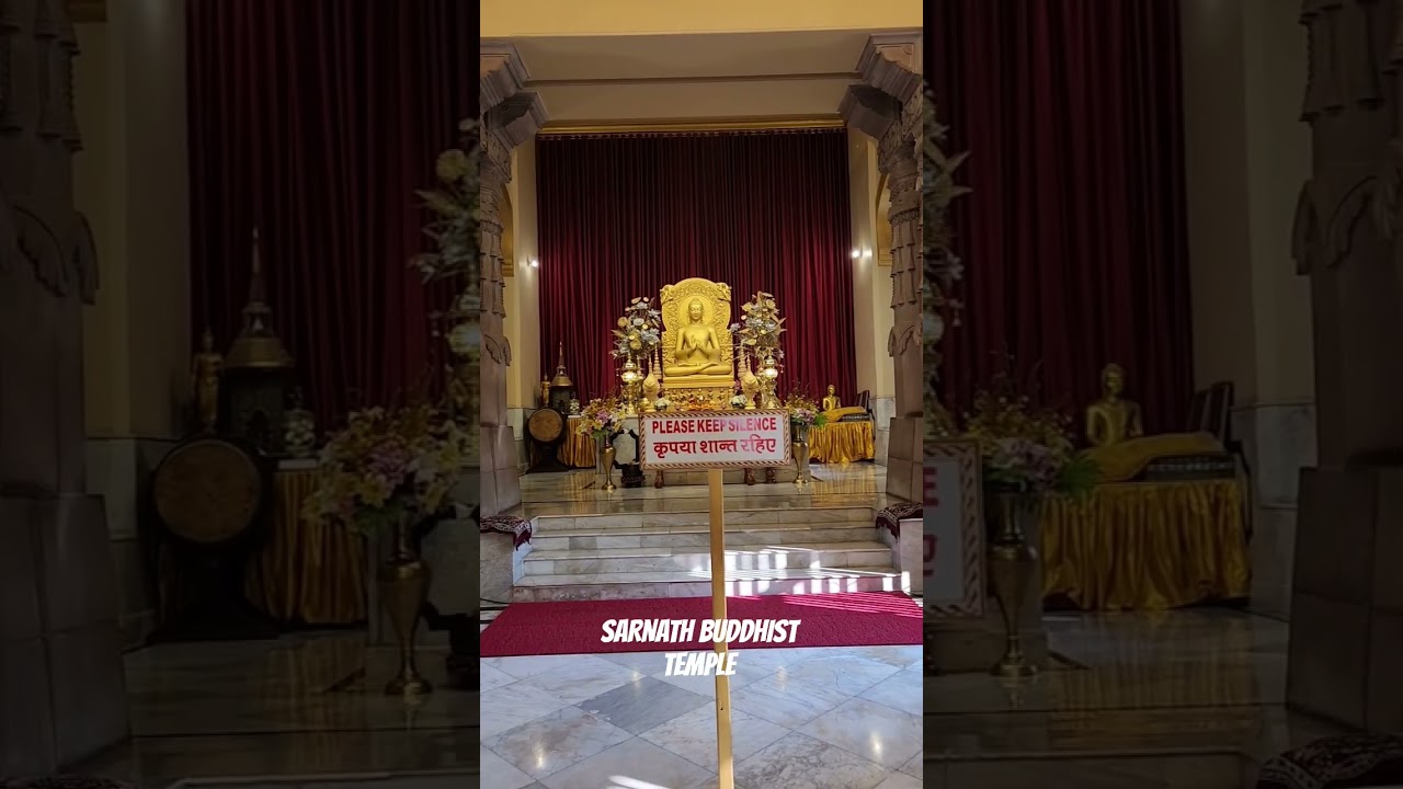 SARNATH BUDDHIST TEMPLE #varanasi #sarnath #sarnathtemple #sarnathvaranasi #buddhism #stupa