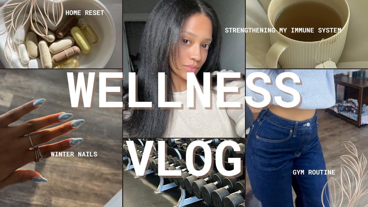 PRODUCTIVE VLOG | Nail Appt., Getting Over Cold, Gym Days, Meal Prep, And More!