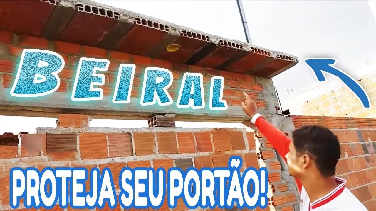 COMO fazer BEIRAL na FRENTE da CASA para PROTEGER o PORTÃO, RÁPIDO e FÁCIL?!