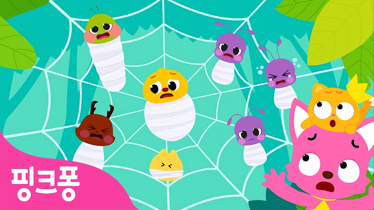 거미가 나무 타고 올라갑니다🎶 | 핑크퐁 니니모 인기동요 | Itsy Bitsy Spider | 마더구스 | 핑크퐁! 인기동요