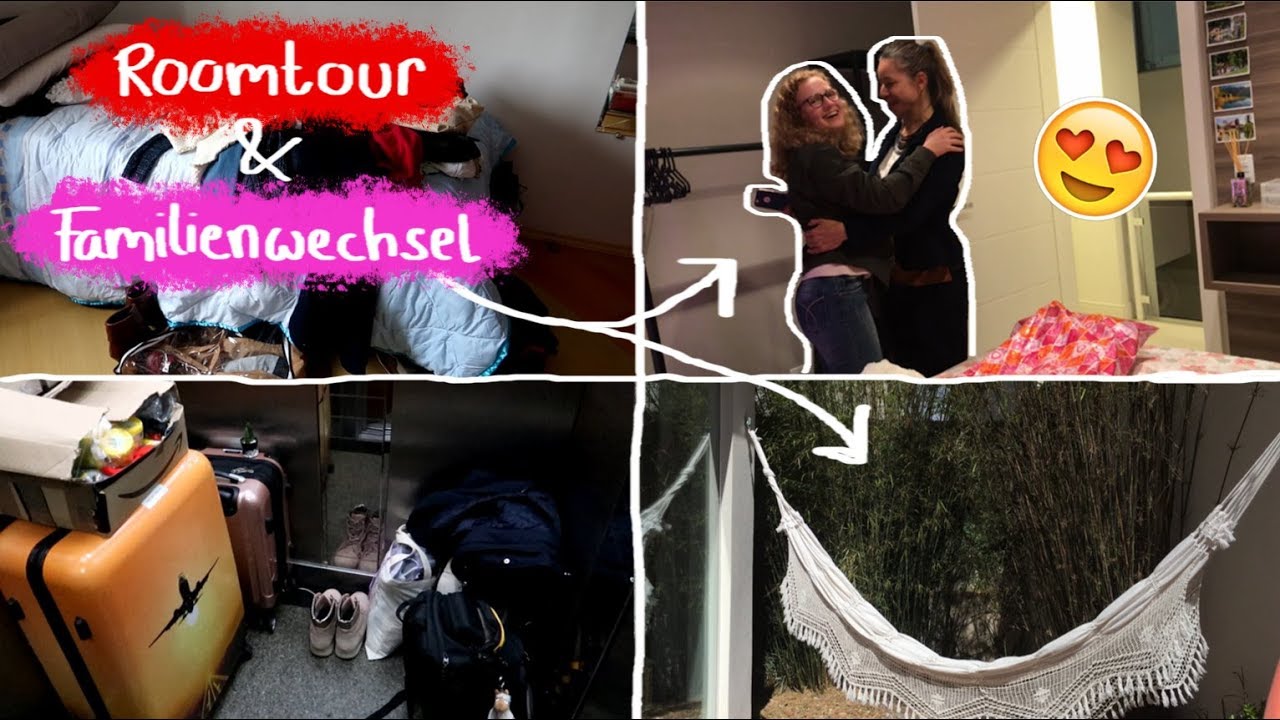 ROOMTOUR, Familienwechsel, Halloween, Koffer packen... Vlog | Auslandsjahr 2018/19 ♥︎ Leonie4ever