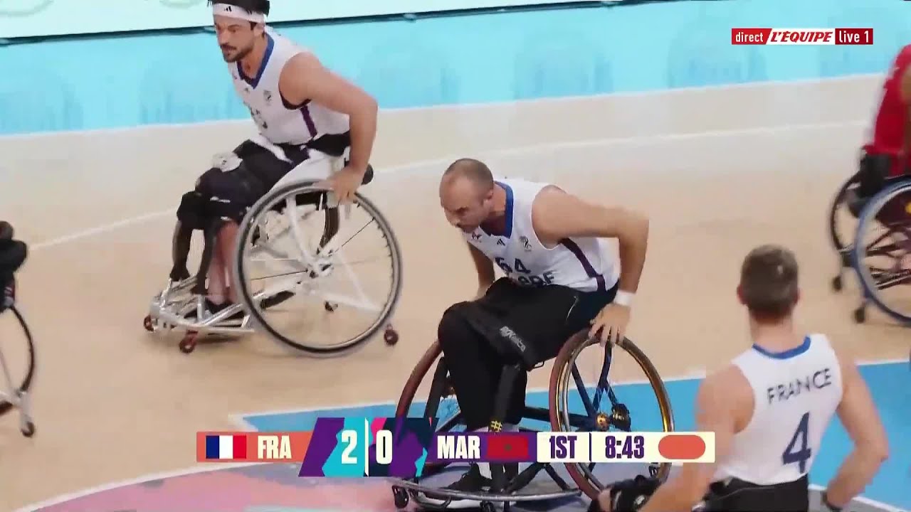 Le résumé de France - Maroc - Handibasket - TQP