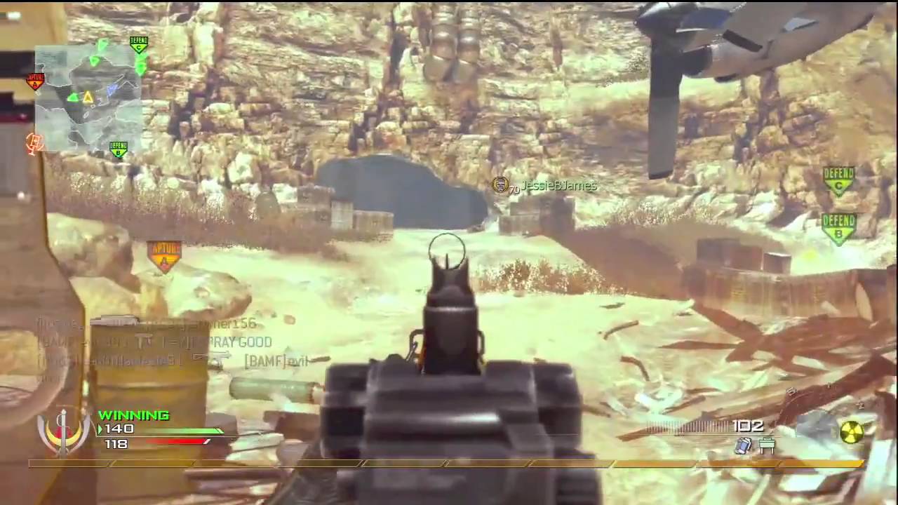 MW2- 2 Nukes In 1 Game - AC130