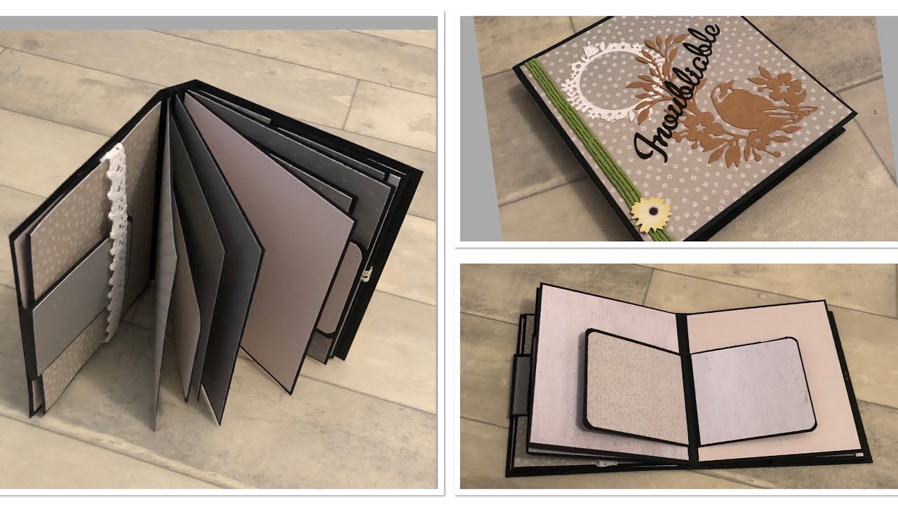 PRESENTATION ALBUM destructuré 100 % action / futur tuto