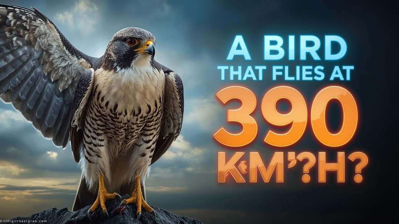 &ldquo;390 KM/H BIRD! PEREGRINE FALCON FACTS 🦅