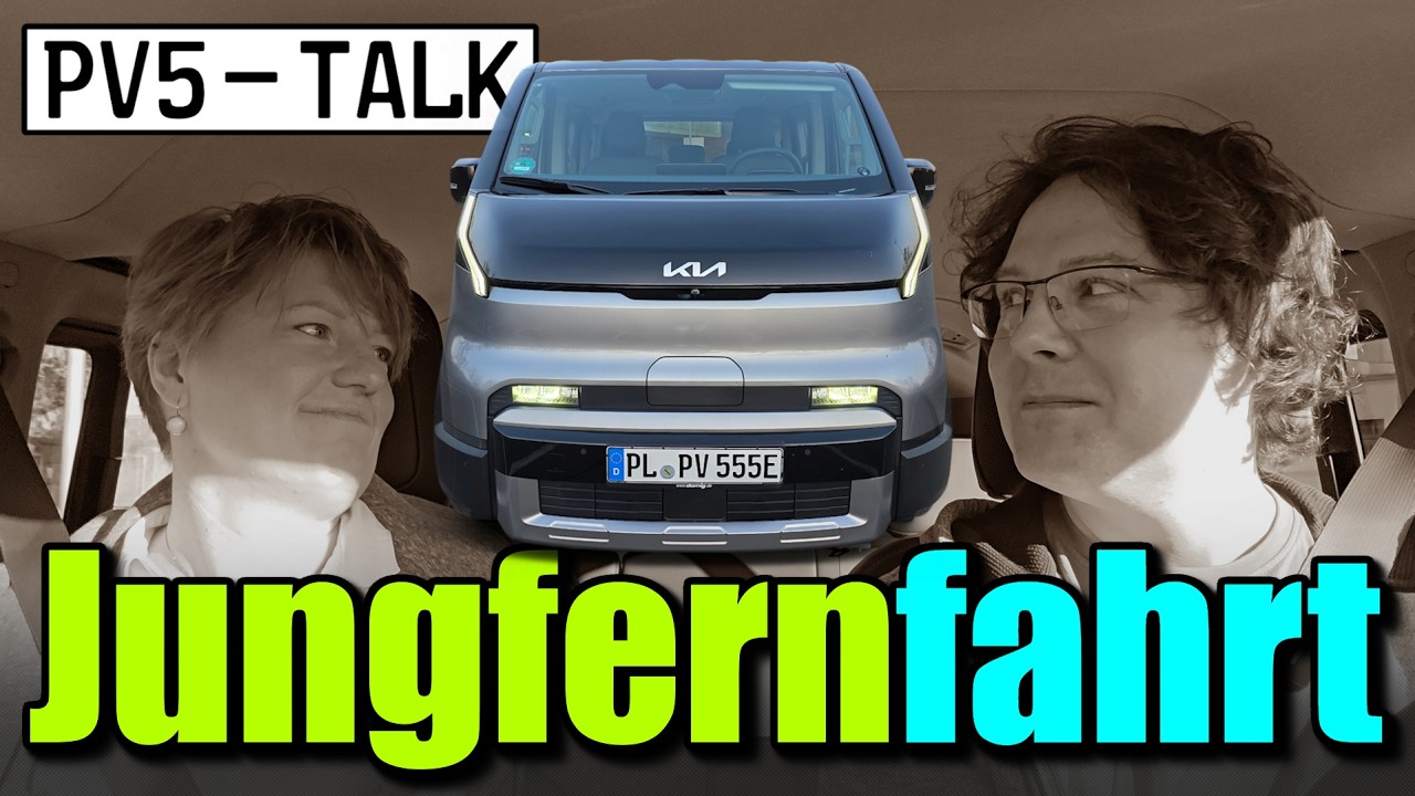 Kia PV5 - Jungfernfahrt - Ausstattung Preise Daten Infos Details deutsch 2026 kein Test oder Review