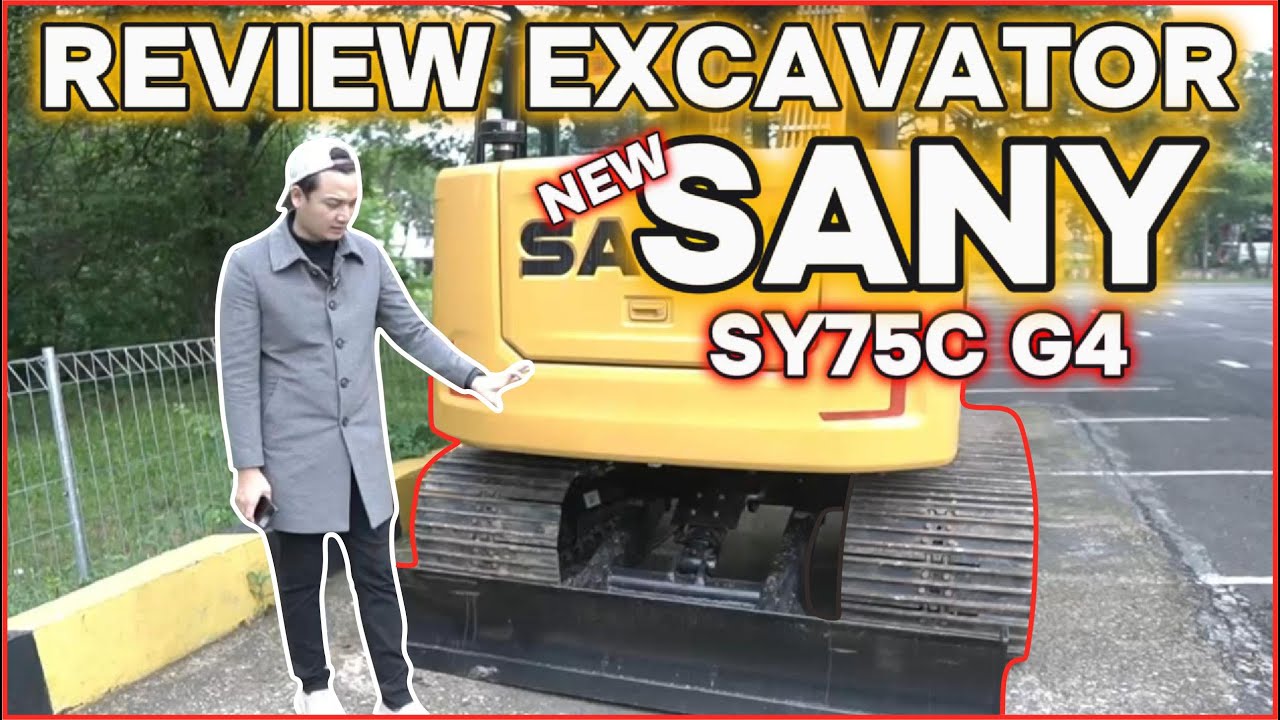 REVIEW NEW SANY SY75C G4 ‼️