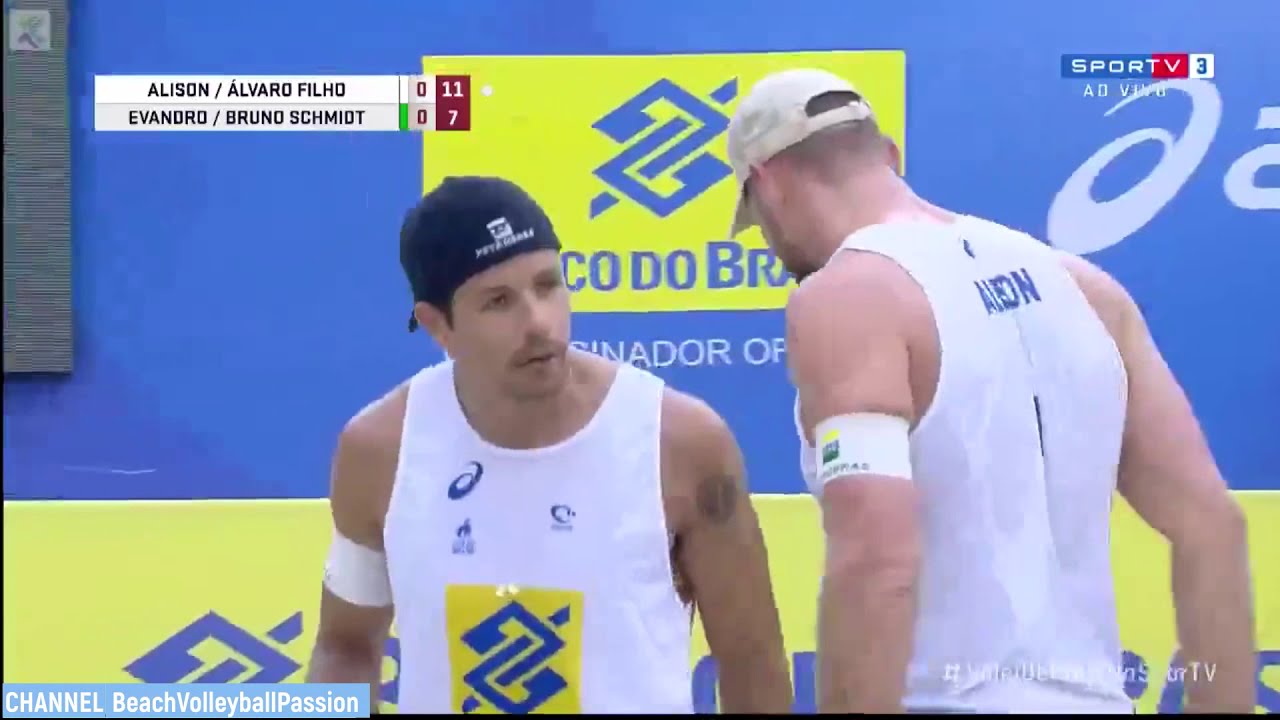 ALISON/ALVARO FILHO vs BRUNO/EVANDRO Circuito Brasileiro de Vôlei de Praia OPEN 5 Etapa SEMI FINAIS