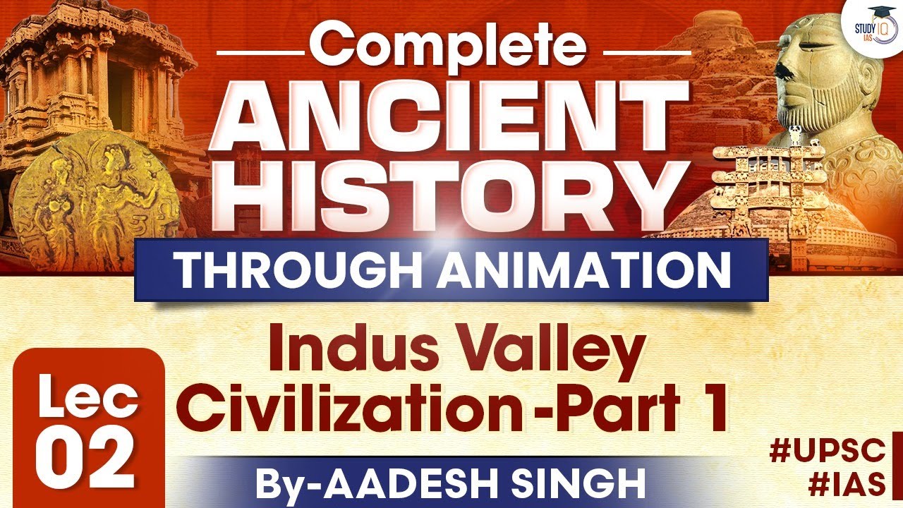 Indus Valley Civilization (IVC) Geography | Complete Ancient History Through Animation | By Aadesh