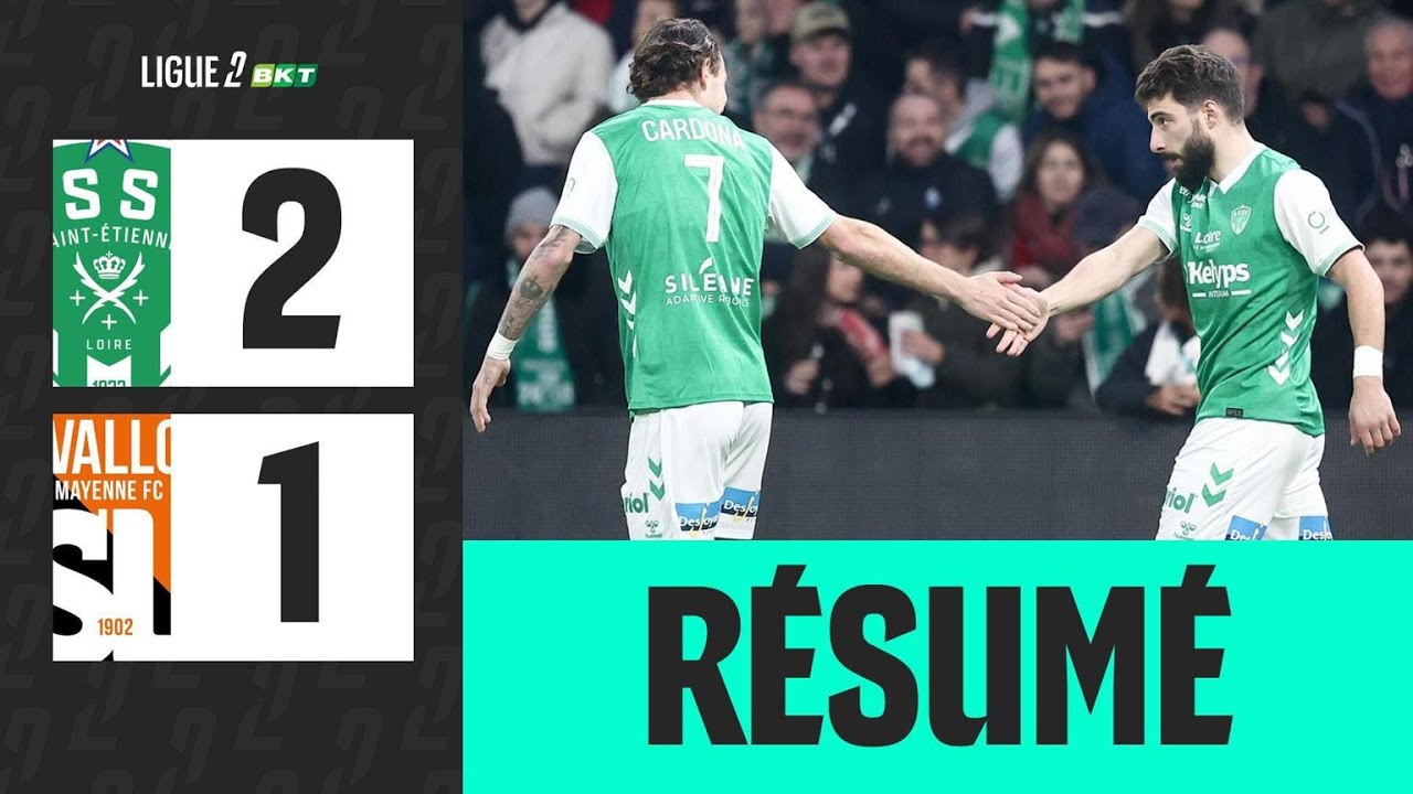 AS SAINT-ÉTIENNE - STADE LAVALLOIS MFC (2-1) - 24ème journée - Ligue 2 BKT 25/26