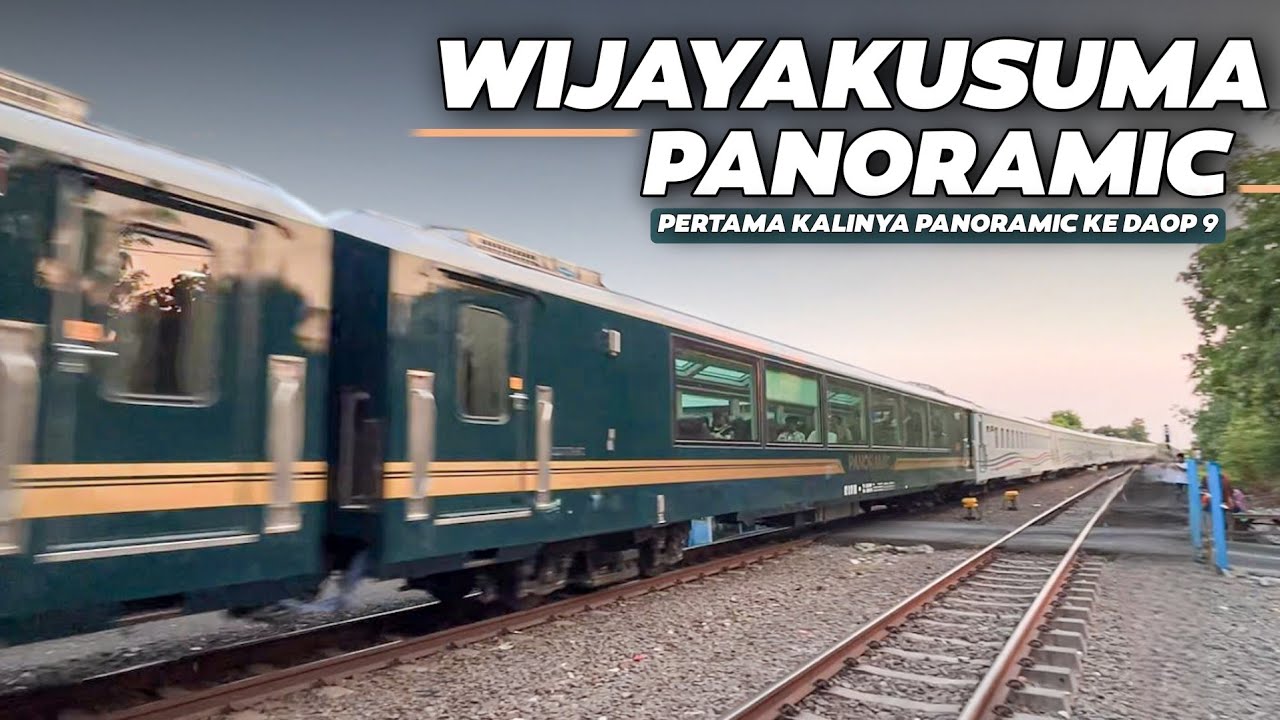 PERTAMA KALINYA PANORAMIC KE BANYUWANGI !! Ujicoba Dua Kereta Panoramic Terbaru di KA Wijayakusuma