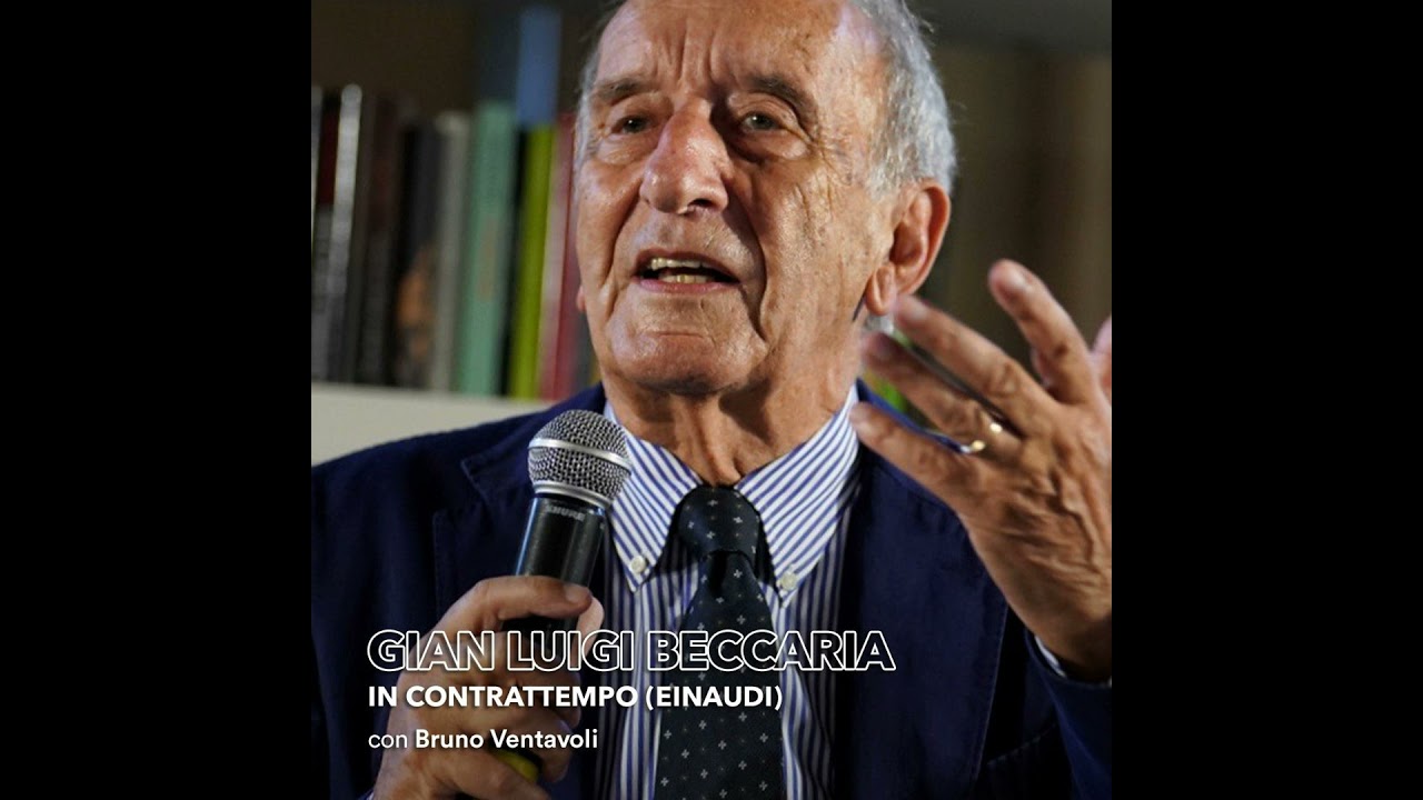 📚 Gian Luigi Beccaria | In contrattempo (Einaudi)