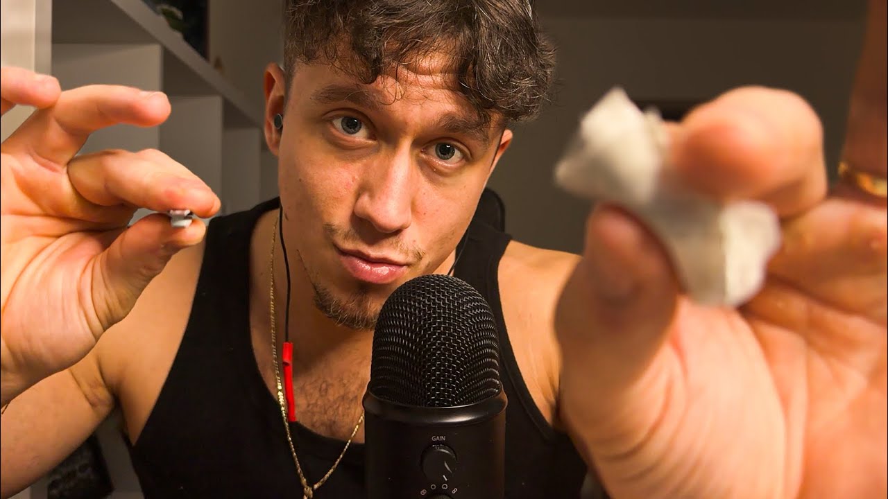 ASMR Парень ухаживает за вашей кожей | Успокаивающее личное внимание мужчины
