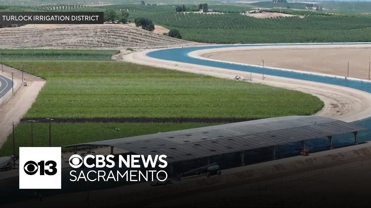 Turlock Irrigation District launches California's first solar project over canal