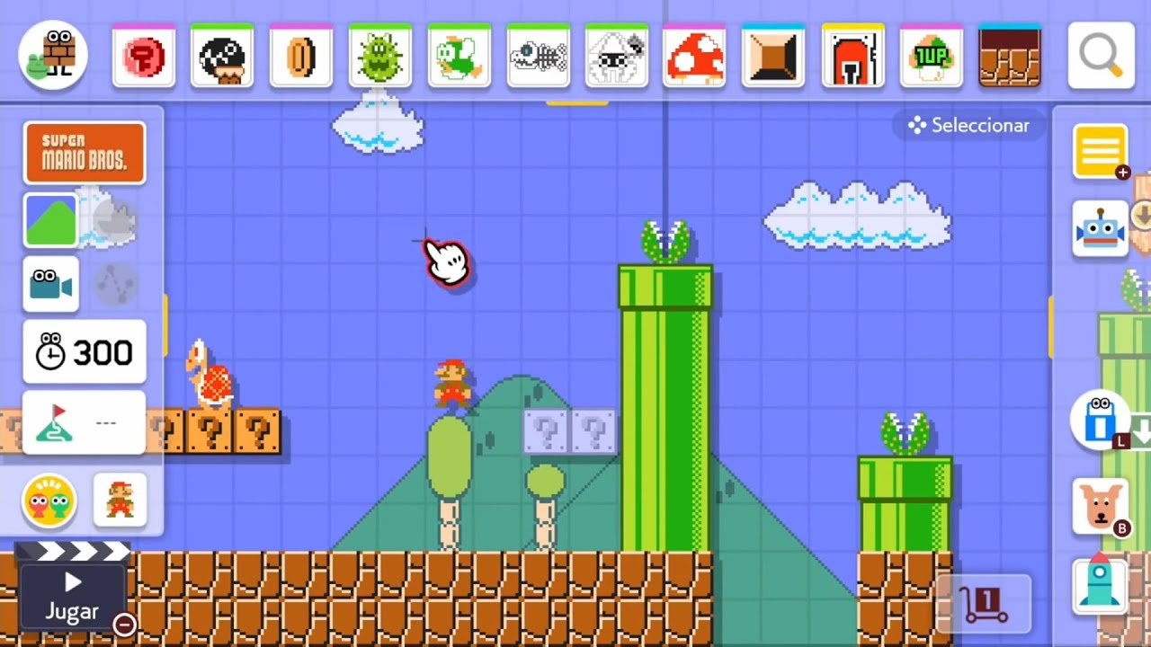 SUPER MARIO MAKER 2 / Редактор уровней Nintendo Switch | Уровень Retro Mario Bros