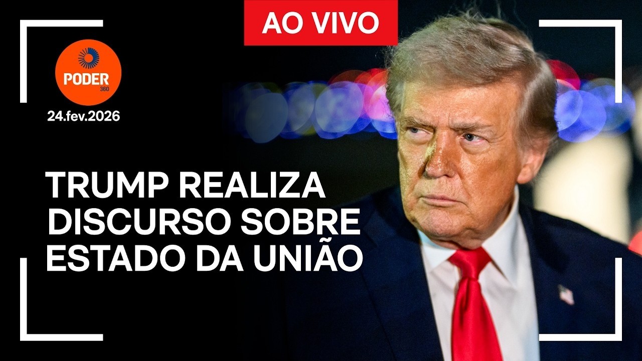 Ao vivo: Trump realiza discurso sobre Estado da União
