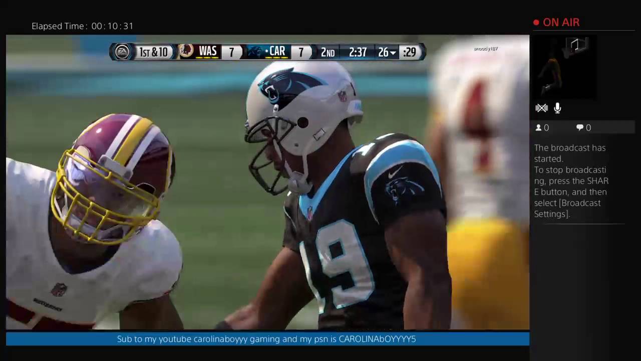 Madden 16 DC gameplay