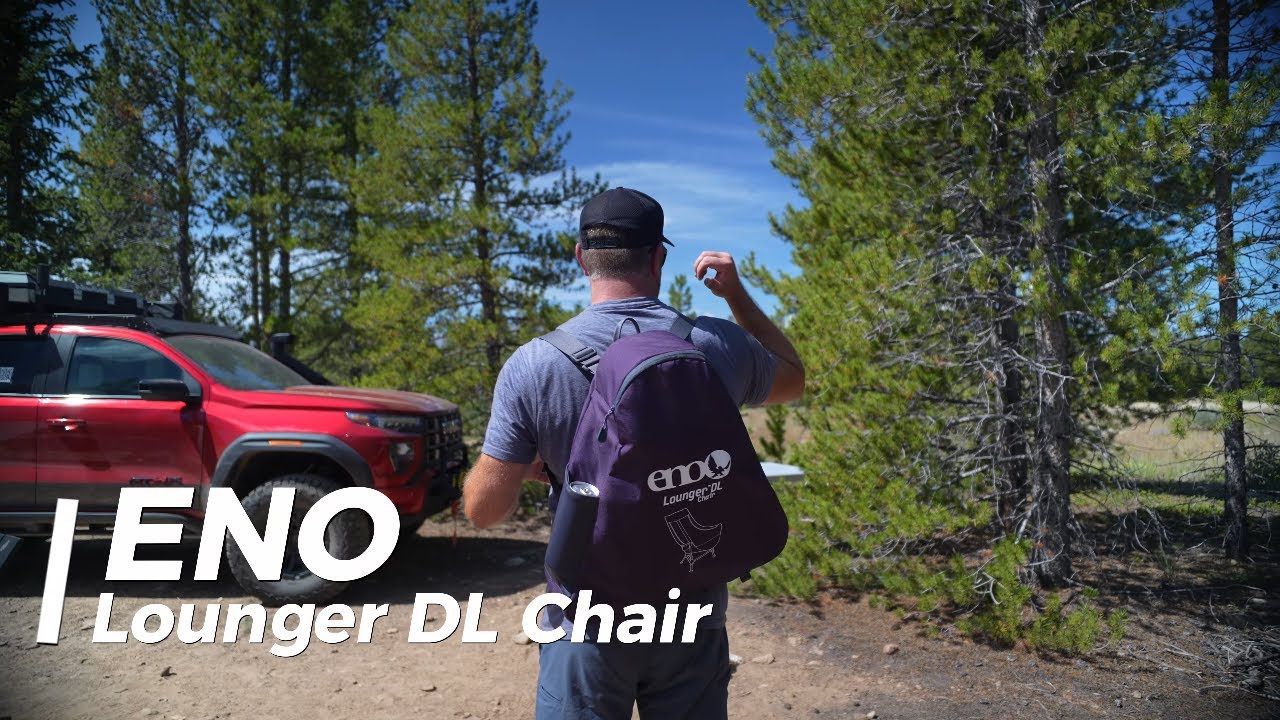 ENO Lounger DL Chair - One of the most comfortable and packable camp chairs
