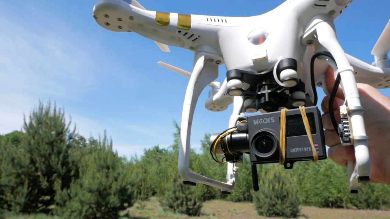 Gimbal DJI Zenmuse H3-3D + SJCAM SJ6