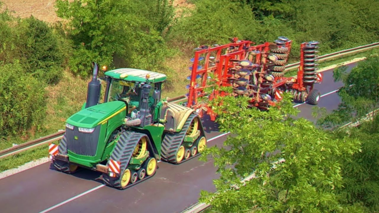 Donau farm - 2x John Deere 9620RX + HORSCH Tiger 6MT, DuoDrill & Optipack 6 SD
