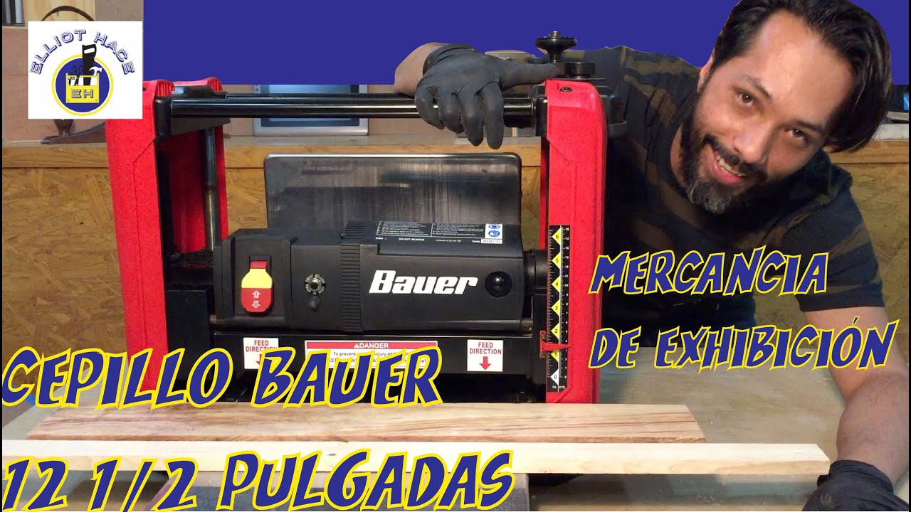#26 ElliotHace Unboxing Cepillo portátil Bauer 12.5 pulgadas de exhibición