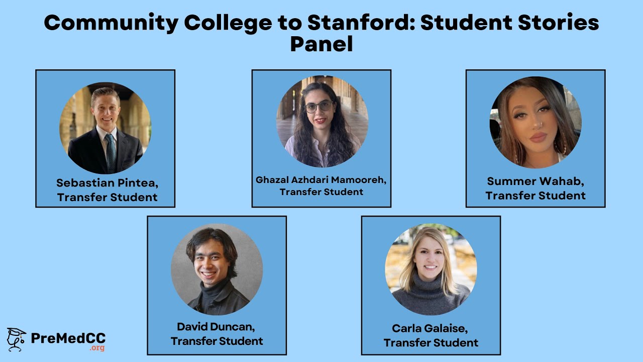 Community College to Stanford: Student Stories Panel