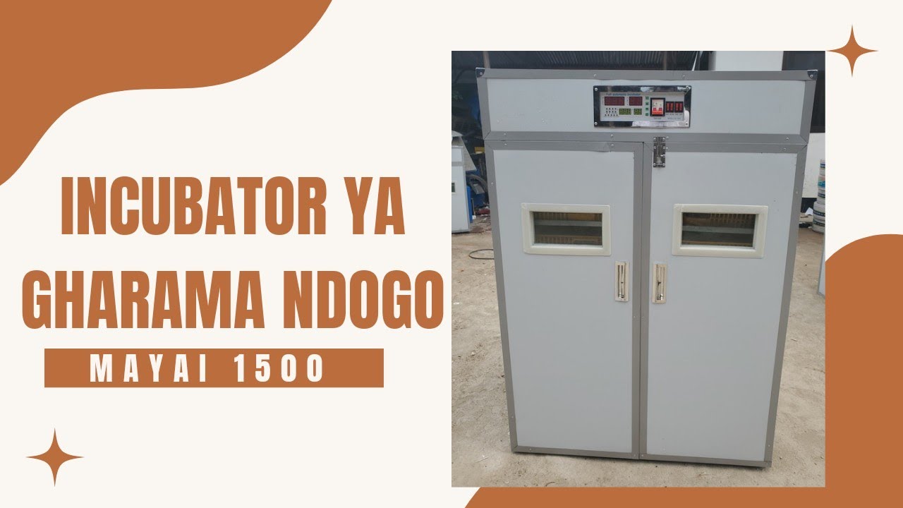 INCUBATOR FULL AUTOMATIC YA  GHARAMA NDOGO YA MAYAI 1,500 | INCUBATOR YA  BEI RAHISI YA MAYAI 1500