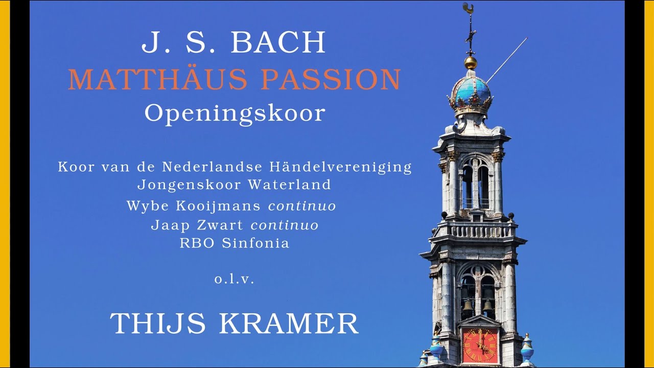 ★ Thijs Kramer dirigeert J.S. BACH - Openingskoor MP ★ © TK & EK
