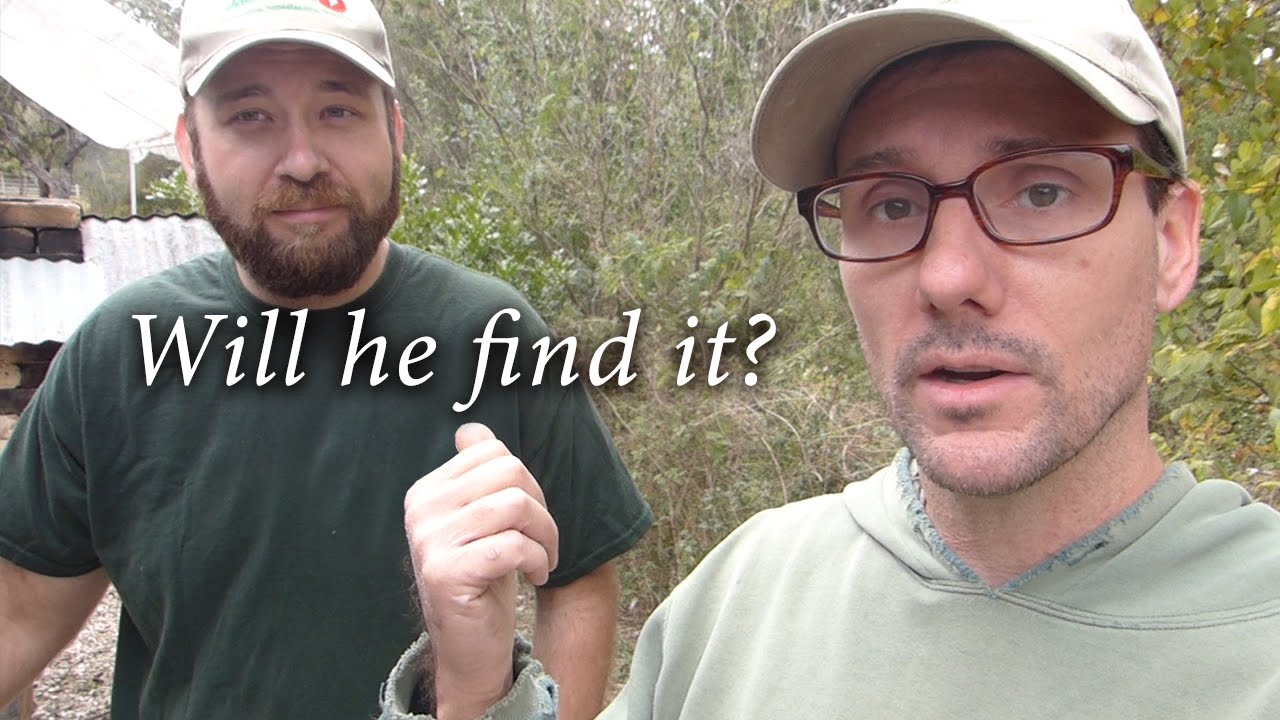 He wants to buy land. What he finds out back is a SURPRISE!