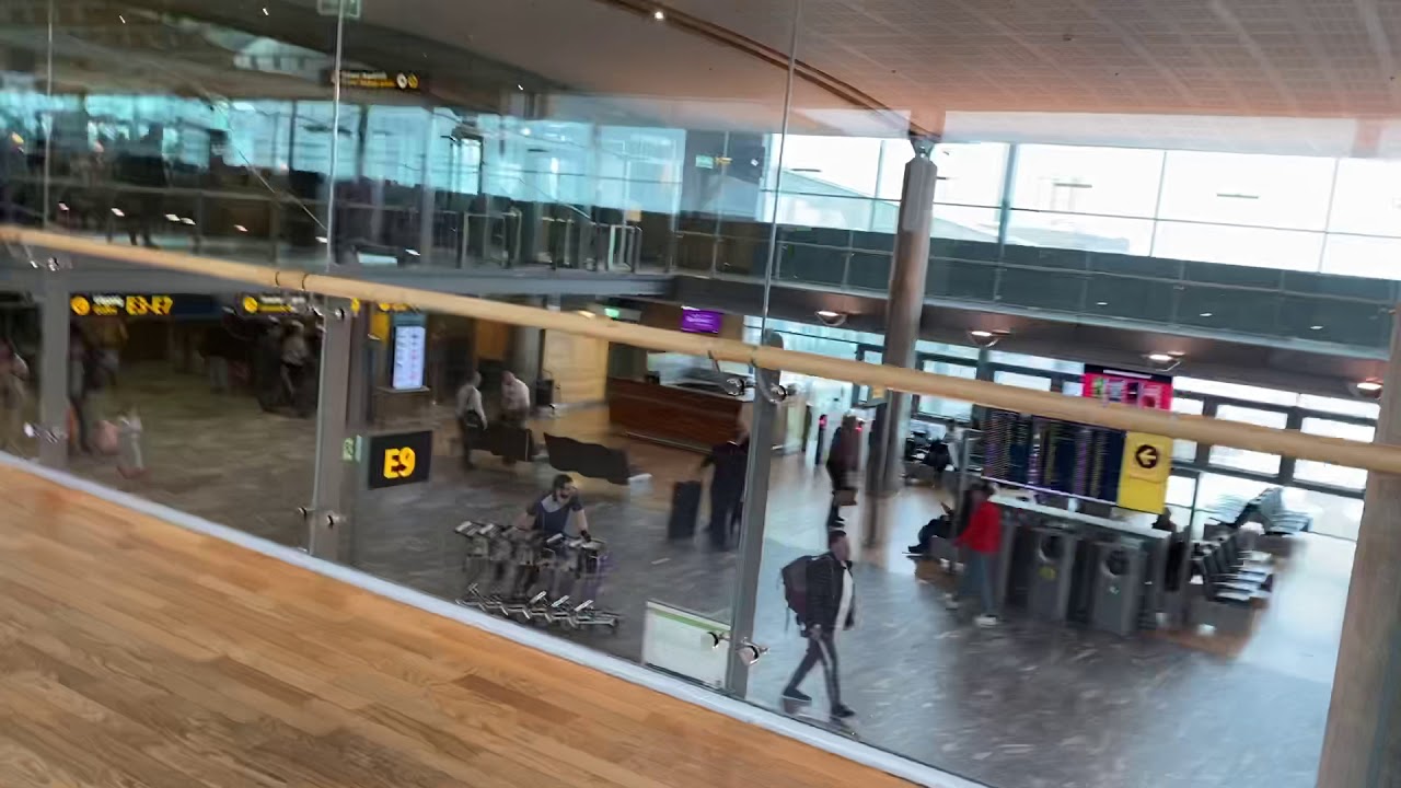 Arrival to oslo airport