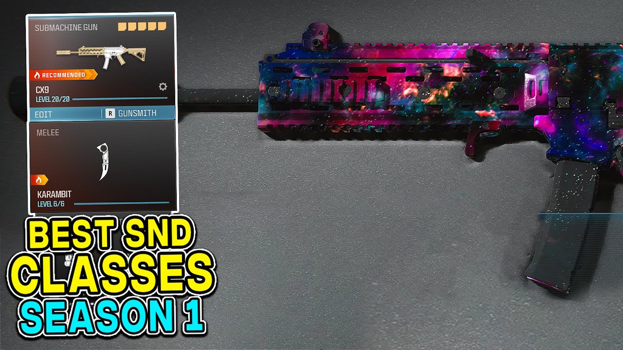 Modern Warfare 3 Best SnD Class Setups & Settings Season1! (MWIII Search and Destroy Class Guide)