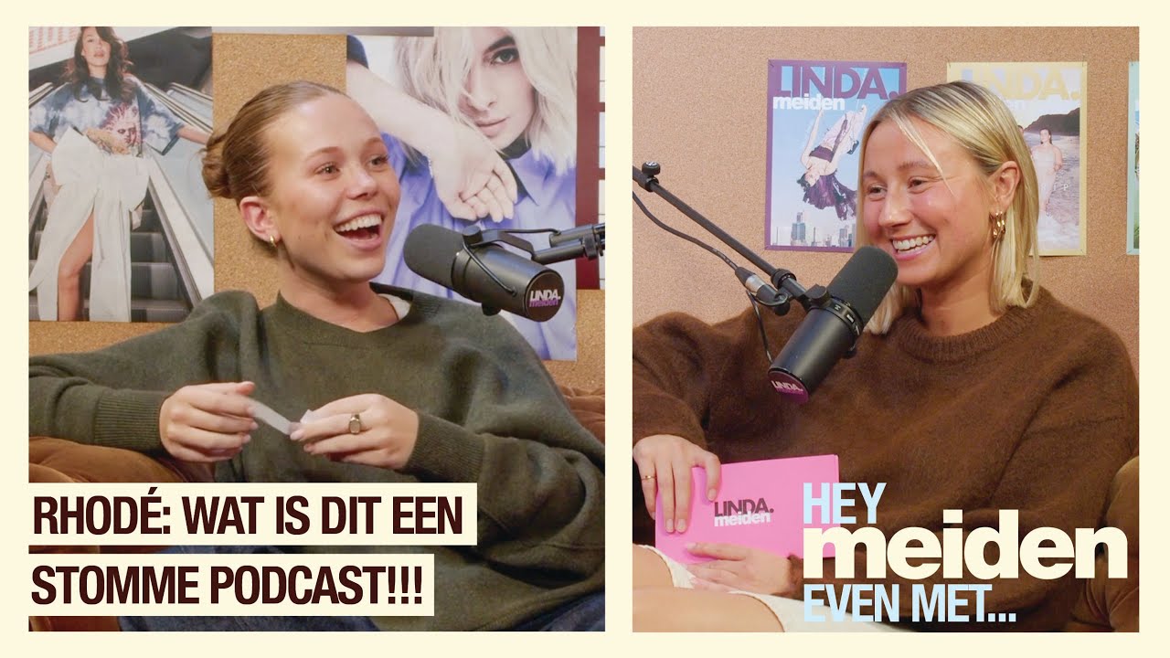 EVEN MET... RHOD&Eacute; KOK | Over haar plan B, Boys, Biechten & Bellen | HEY MEIDEN #8