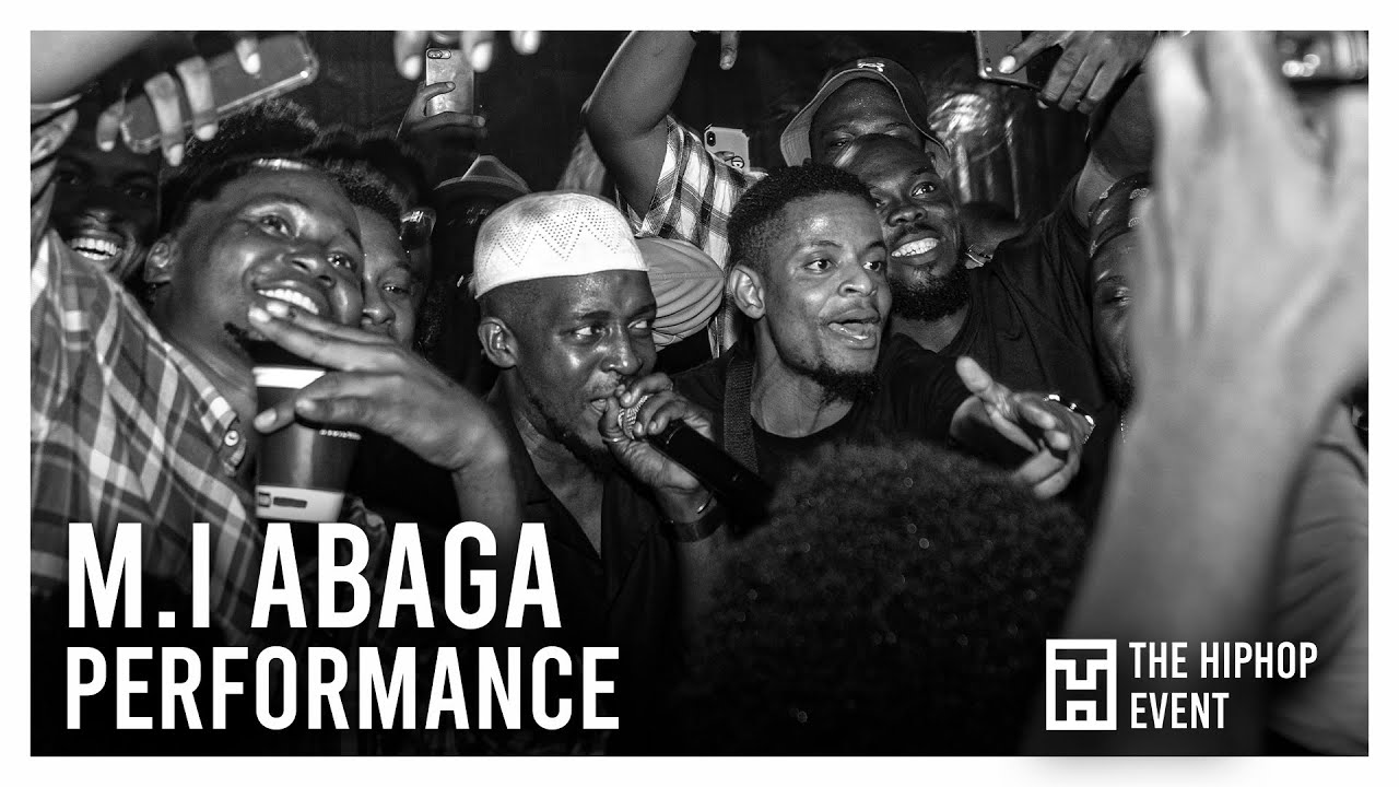 M.I Abaga Performance at The HipHop Event