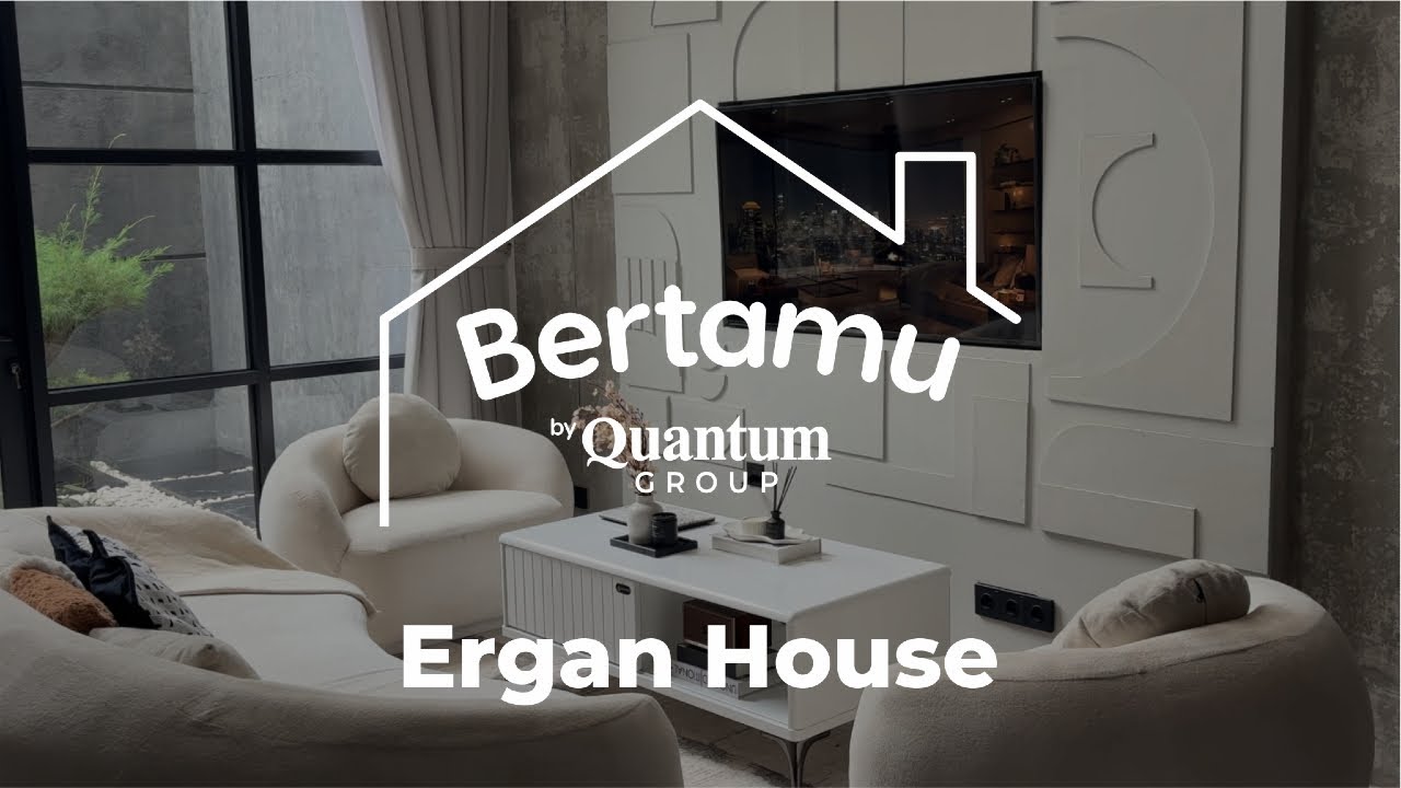 BERTAMU - Episode 4: Ergan House | Rumah Monochrome Minimalis