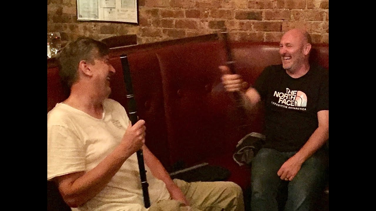Laurence Nugent & Michael McGoldrick at the Galway Arms in Chicago, IL Aug 29, 2019