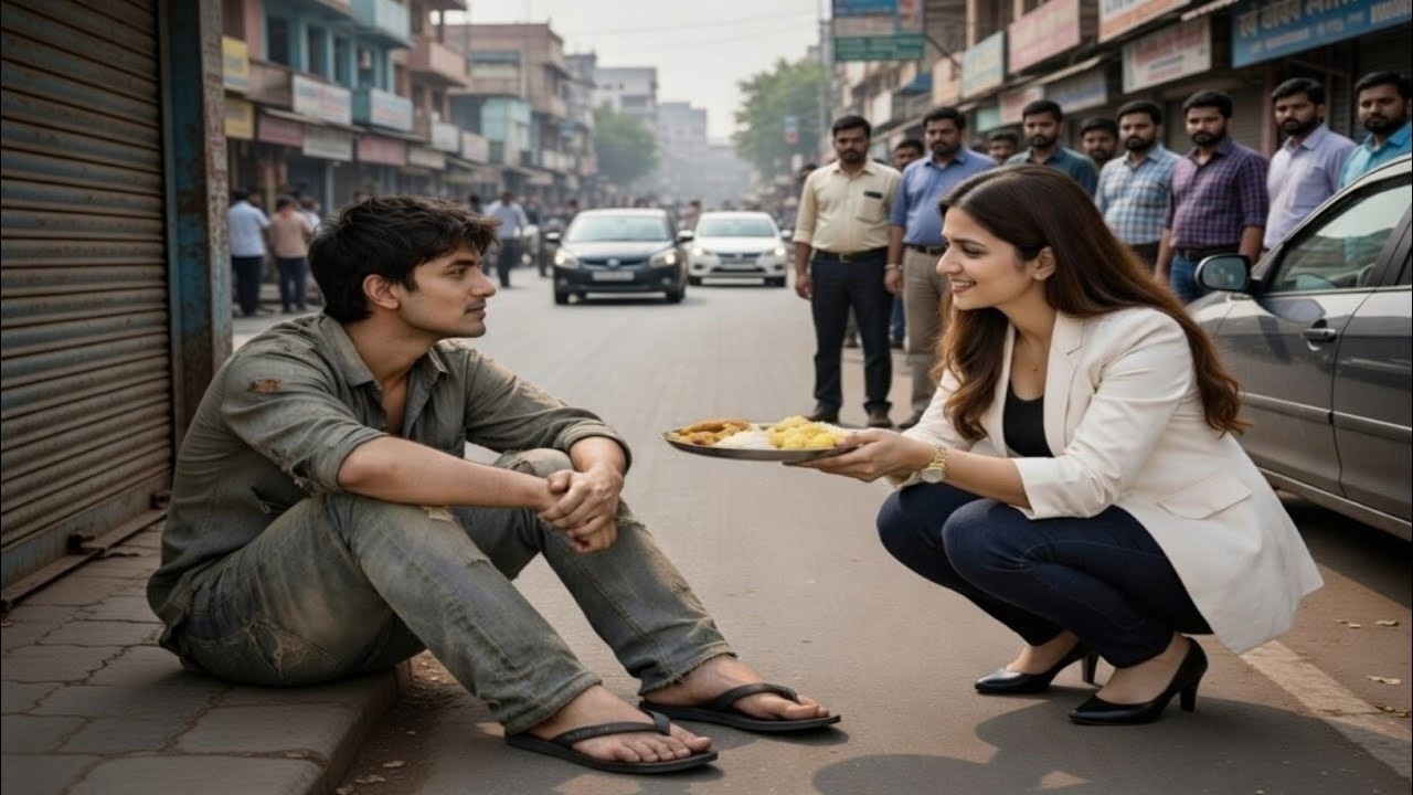এক কোটিপতি মেয়ে রাস্তায় বসে থাকা এক ক্ষুধার্ত ছেলেকে খাবার খাওয়ালো, তারপর যা হলো... | আবেগঘন গল্প