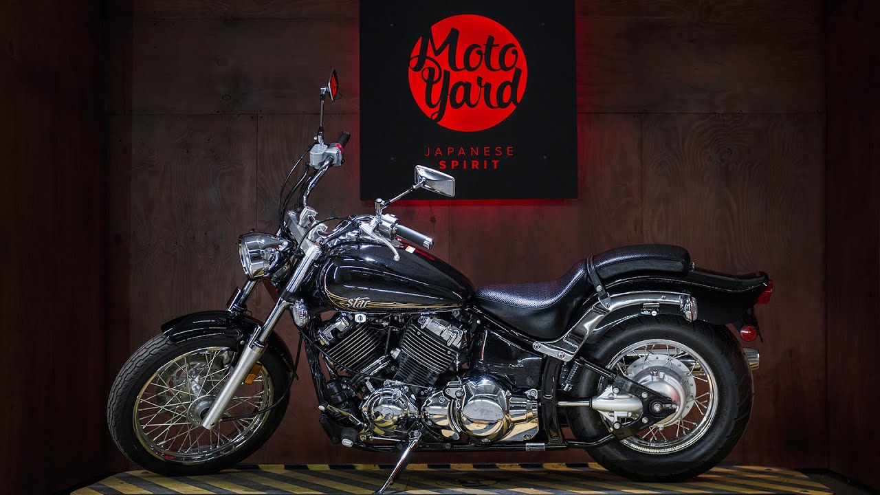 Огляд мотоцикла Yamaha Drag Star 650 з пробігом 1900 миль. Стан нового мотоцикла!