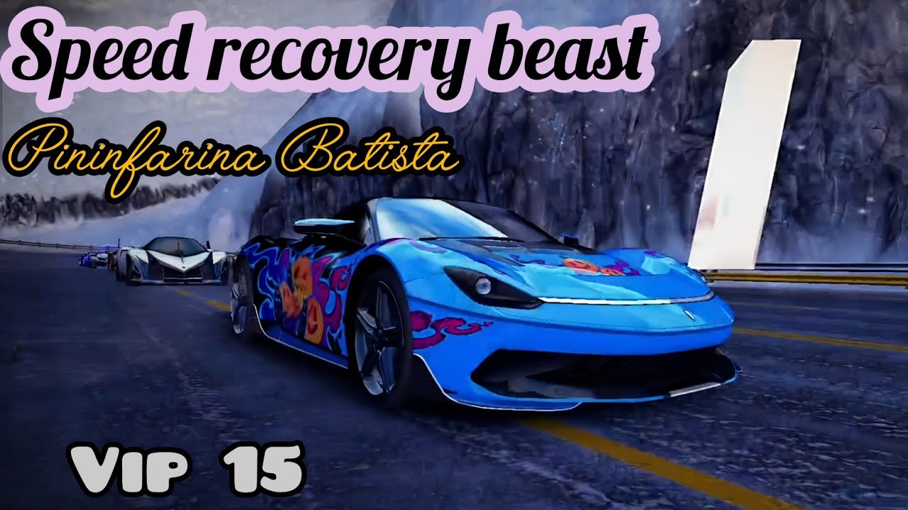Asphalt 8 | Speed recovery beast🫥. Automobili pininfarina Batista mp test. Update 77 