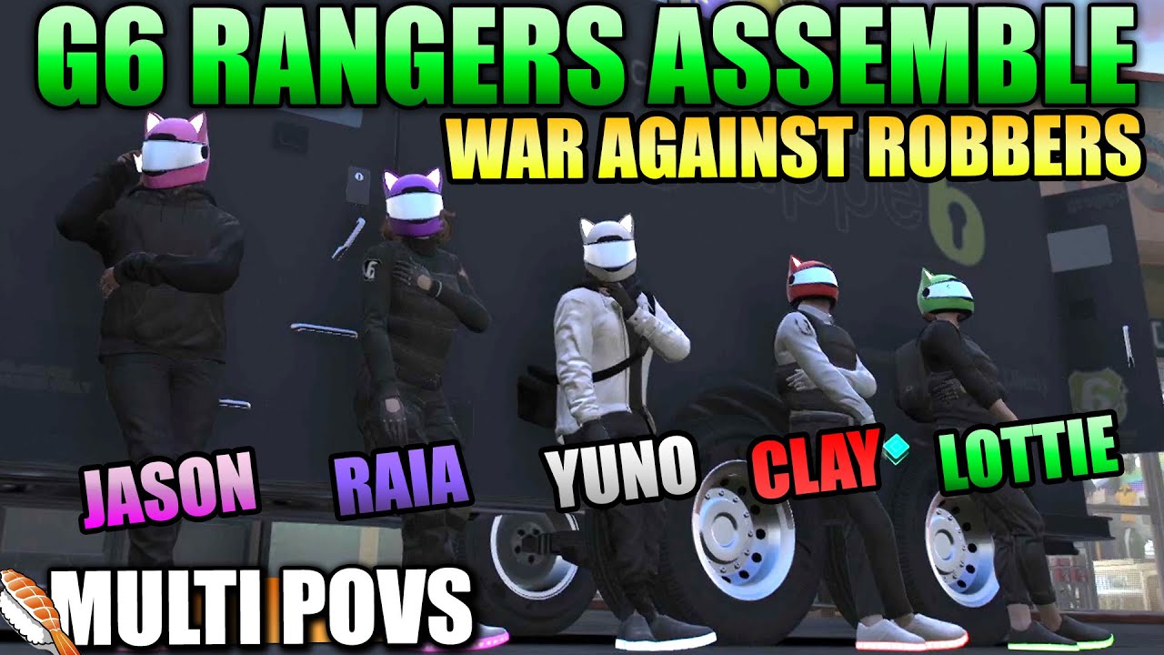 [Multi-POV] Yuno got robbed—Yuno forms the G6 Rangers🌶️🔥| GTA 4.0 NoPixel