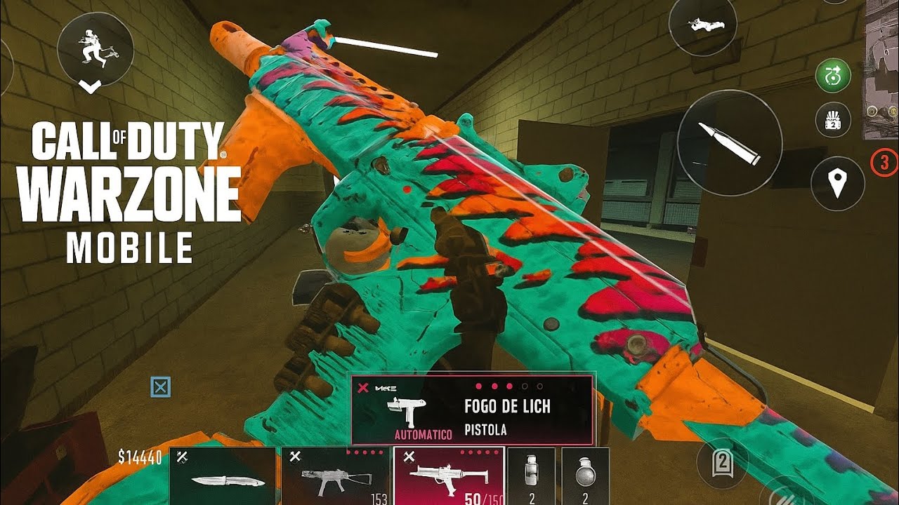 Warzone Mobile Mandando Bala 🔥 💀