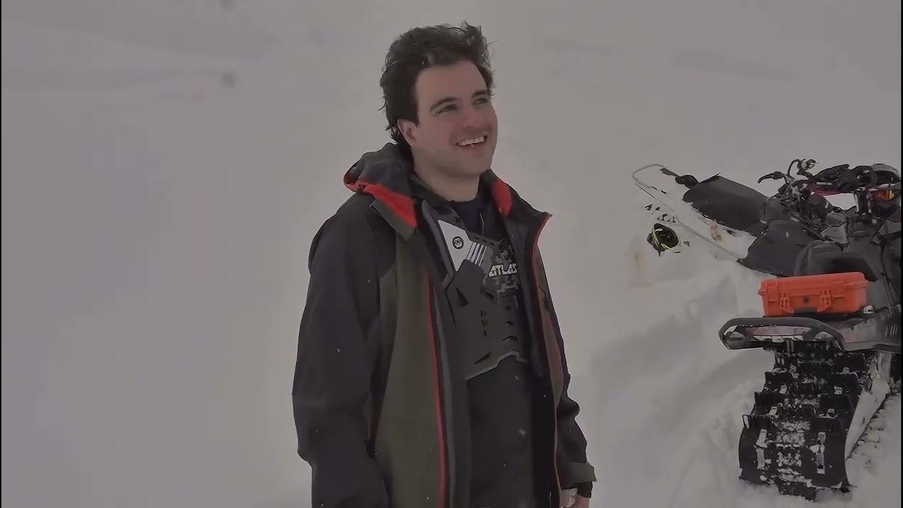 Man falls 700ft off cliff in sledding accident! 😮