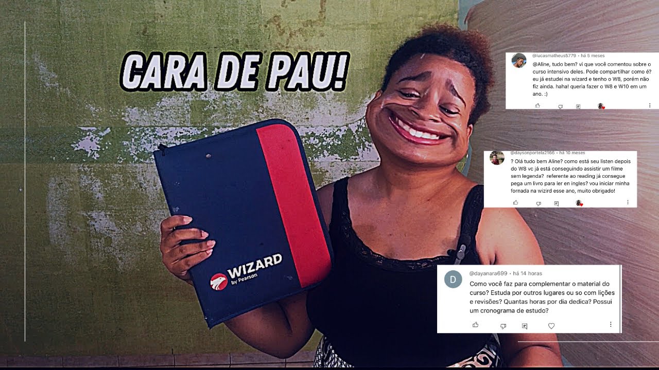 Perguntas e resposta tudo sobre o curso de inglês da Wizard Atualizado para 2024