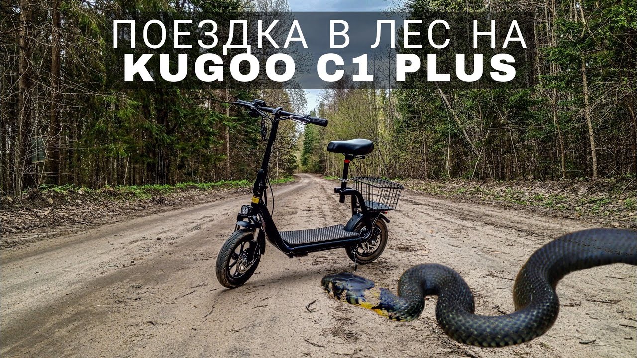 Поездка в лес на Kugoo  C1 Plus