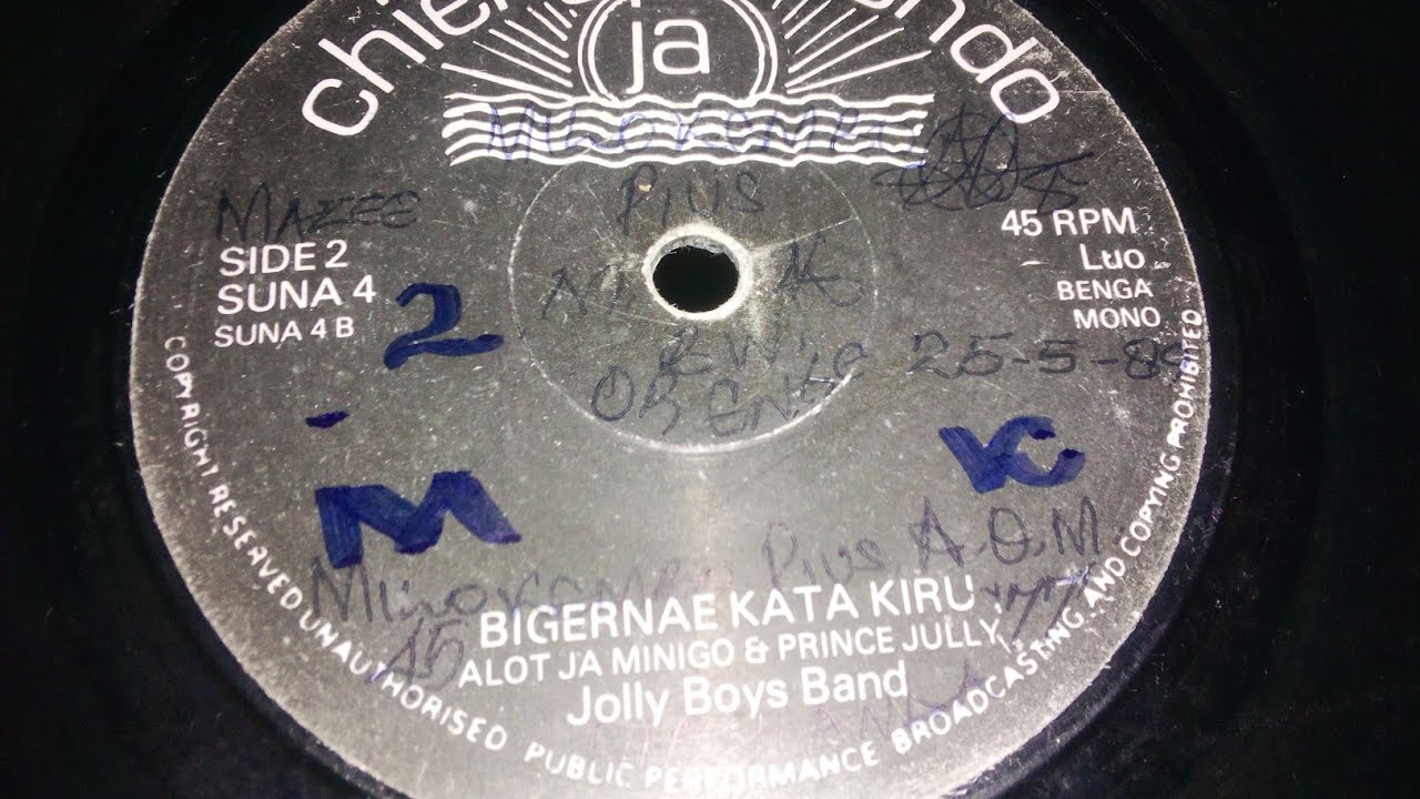CHIENG JA MONDO 4 SIDE B. BY ALOT JAMININGO. JOLLY BOYS $ PRINCE JULLY. JOLLY BOYS BAND