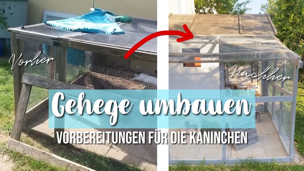 FMA GEHEGE UMBAUEN - Vorbereitungen für die neuen Kaninchen / Teil 2 | Kaninchenstar