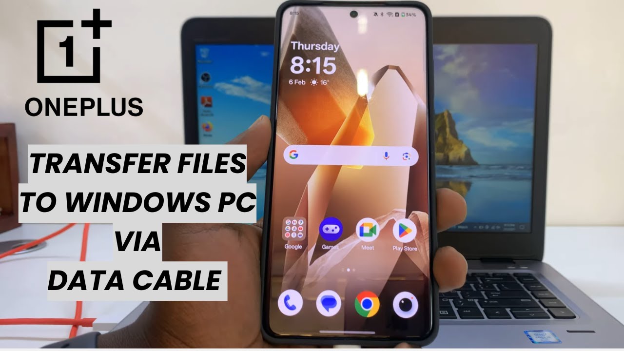 How To Transfer Files From OnePlus 13 To Windows PC Via Data Cable