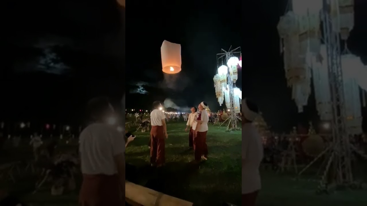 beautiful floating lantern #shorts #2022 #reel #relaxingmusic #relax #peaceful