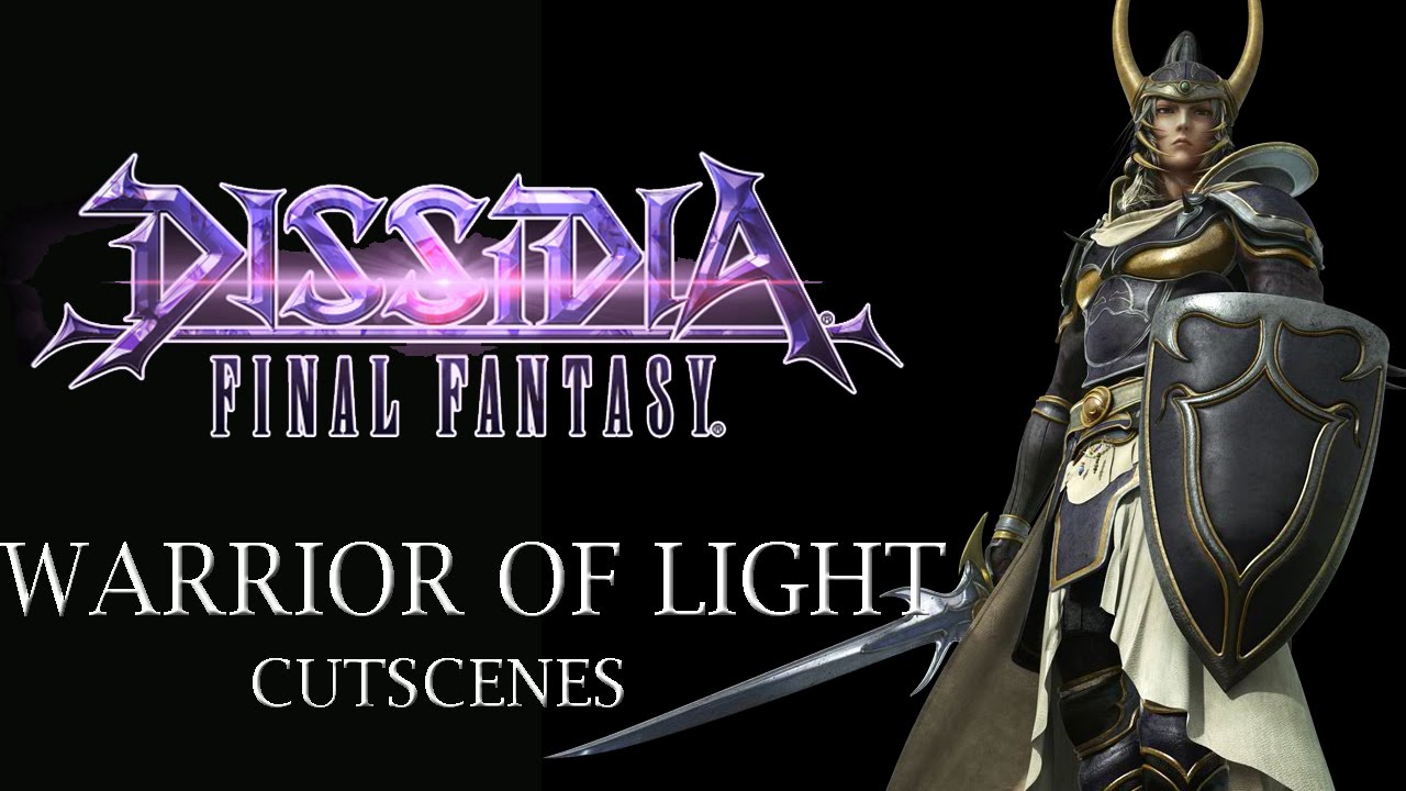 Final fantasy Dissidia Warrior of Light Cutscenes