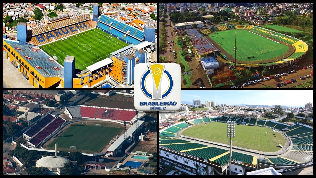 TODOS os ESTÁDIOS da SÉRIE C do BRASILEIRÃO em 2021!